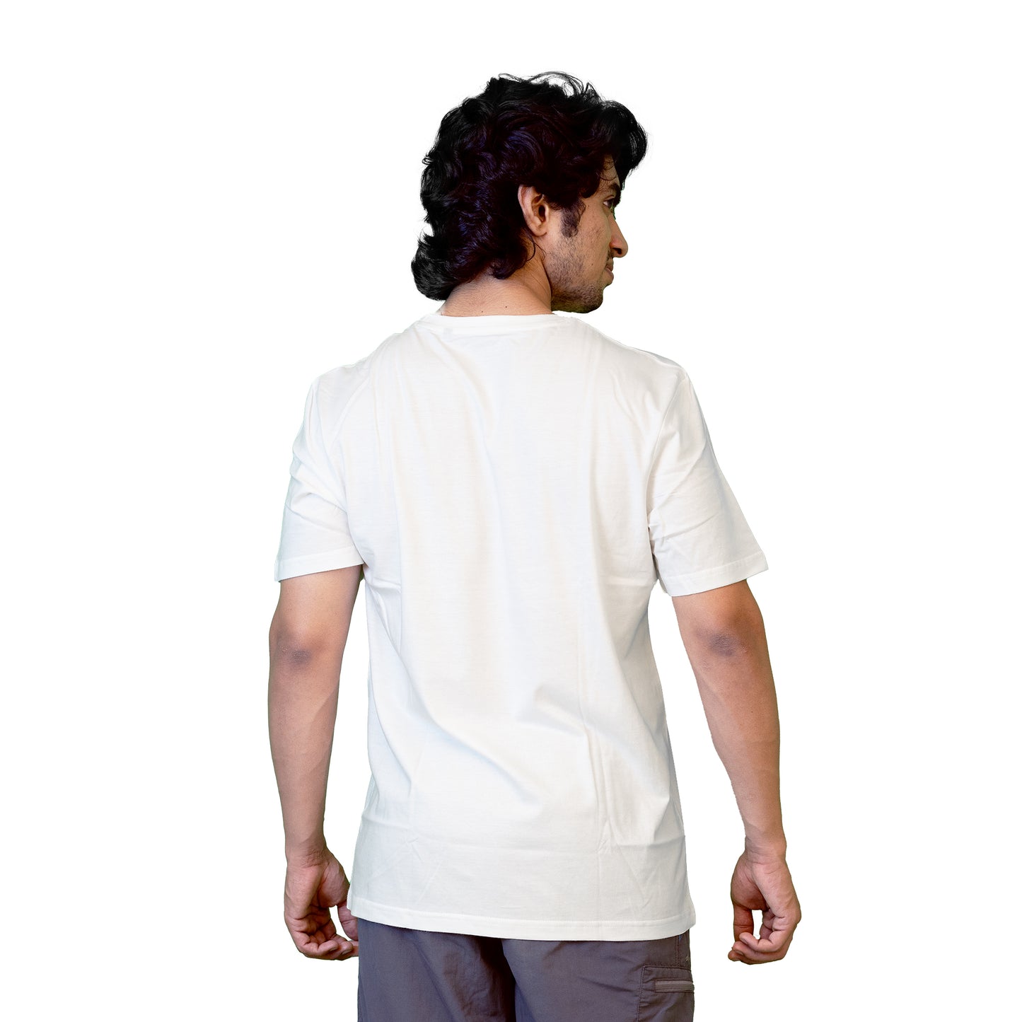 Fitrangi White Mountain Sunrise Tshirt | Adventure Tshirt | Round Neck T Shirt | Unisex Tshirt