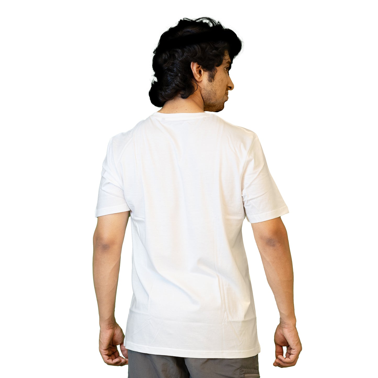Fitrangi White Wilderness Tshirt | Adventure Tshirt | Wild & Free | Half Sleeve T-Shirt | Cotton T-Shirt